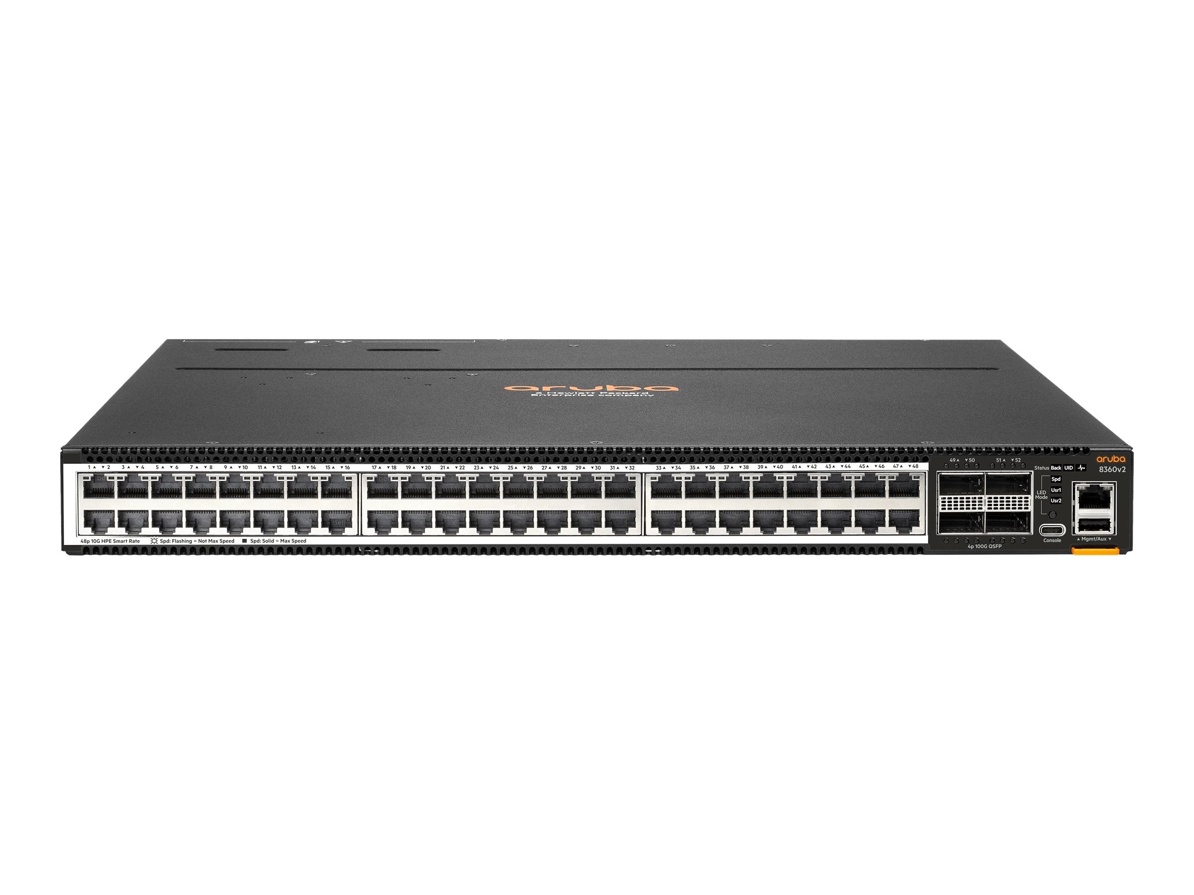 HPE Aruba CX 8360-16Y2C V2 - Switch - L3 - managed - 48 x 100/1000/10000 + 4 x 40/100 Gigabit QSFP+ / QSFP28 - front to back R9G12A#B2E