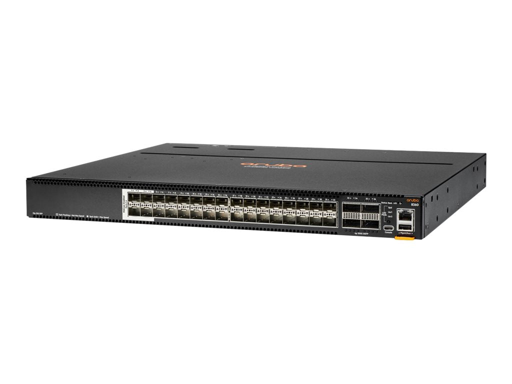 HPE Aruba CX 8360-32Y4C - Switch - L3 - managed - 28 x 1/10/25 Gigabit SFP / SFP+ / SFP28 + 4 x 10 Gigabit / 25 Gigabit SFP28 JL700A#ACJ