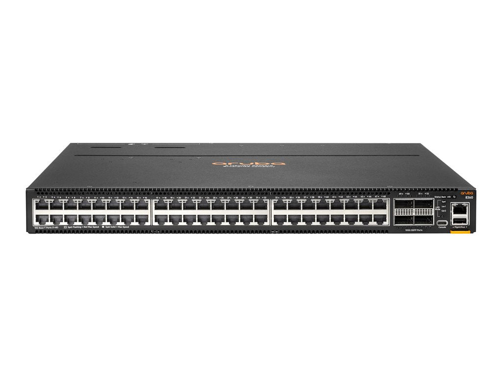 HPE Aruba CX 8360-48XT4C - Switch - L3 - managed - 48 x 100/1000/2.5G/5G/10GBase-T + 4 x 40 Gigabit QSFP+ / 100 Gigabit QSFP28 JL706A#ACE