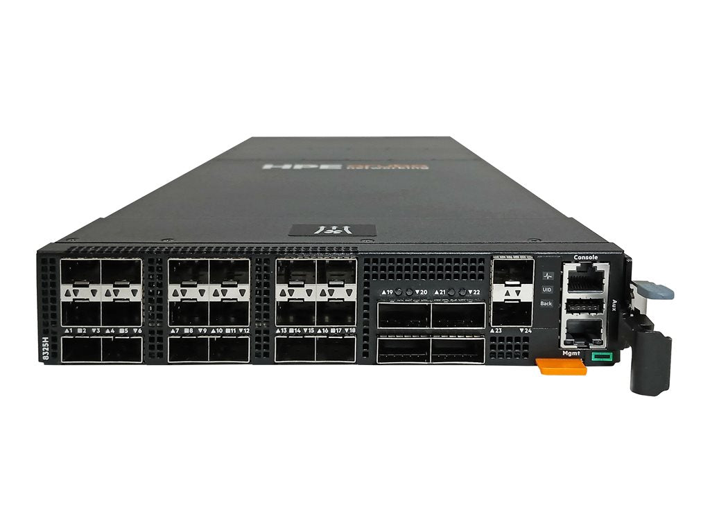 HPE Aruba Networking CX 8325H 18p SFP28 25G 4p QSFP28 100G Switch - Switch - half-width - L3 - managed - 18 x 1/10/25