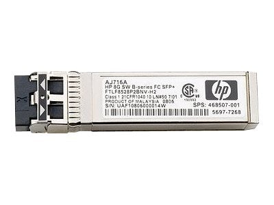 HPE B-Series - SFP+ transceiver module - 16Gb Fibre Channel (LW) - up to 6.2 miles