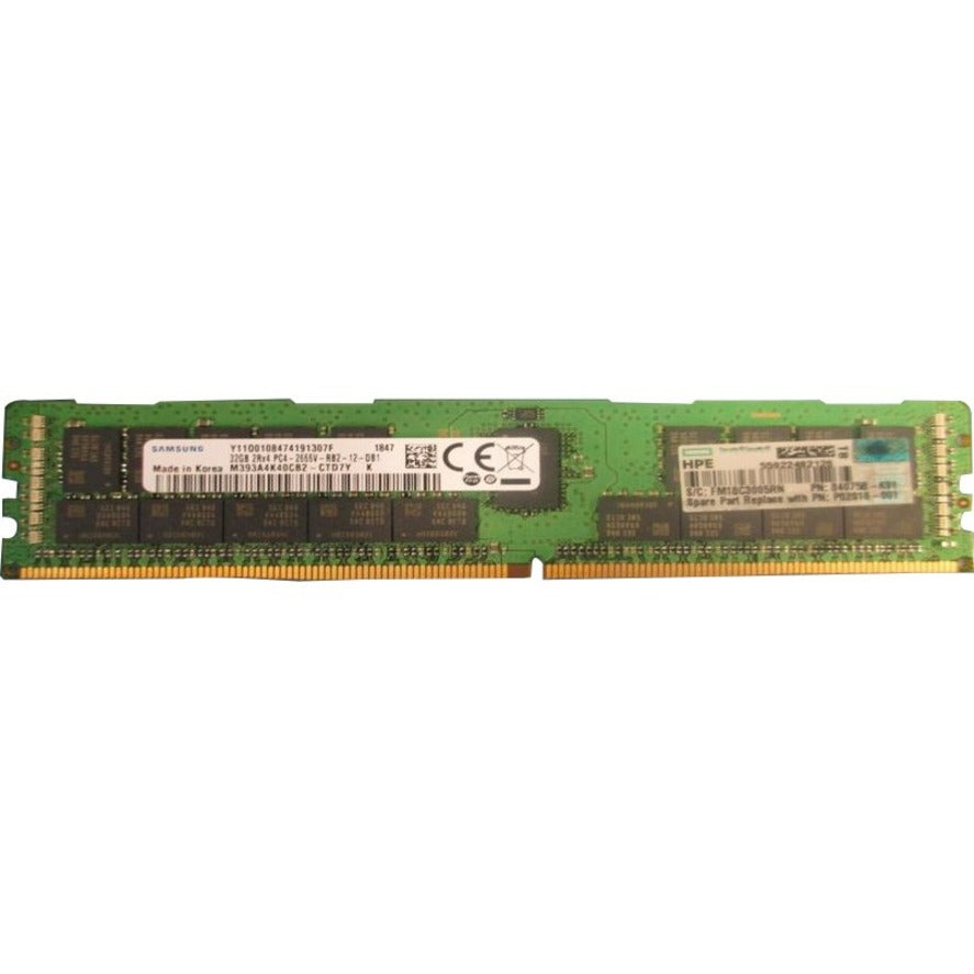 HPE - Certified Genuine Parts 32GB DDR4 SDRAM Memory Module P02016-001