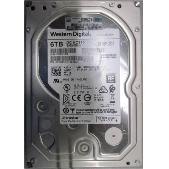 HPE - Certified Genuine Parts 6 TB Hard Drive - 3.5" Internal - SATA