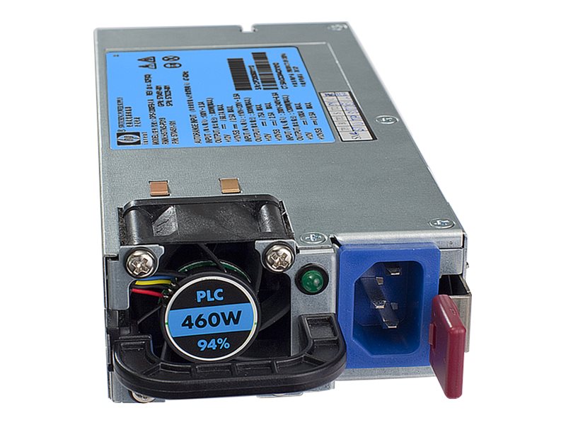 HPE Common Slot High Efficiency - Power supply - hot-plug (plug-in module) - 80 PLUS Gold - AC 100-240 V - 460 Watt