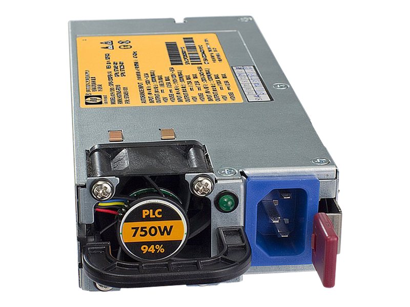 HPE Common Slot High Efficiency - Power supply - hot-plug (plug-in module) - 80 PLUS Gold - AC 90-135/180-264 V - 750