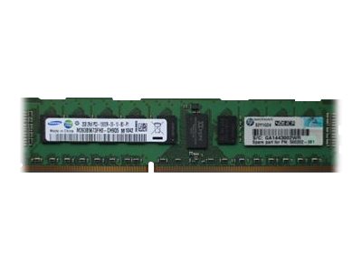 HPE - DDR3 - module - 2 GB - DIMM 240-pin - 1333 MHz / PC3-10600 - CL9 - 1.5 V - registered - ECC