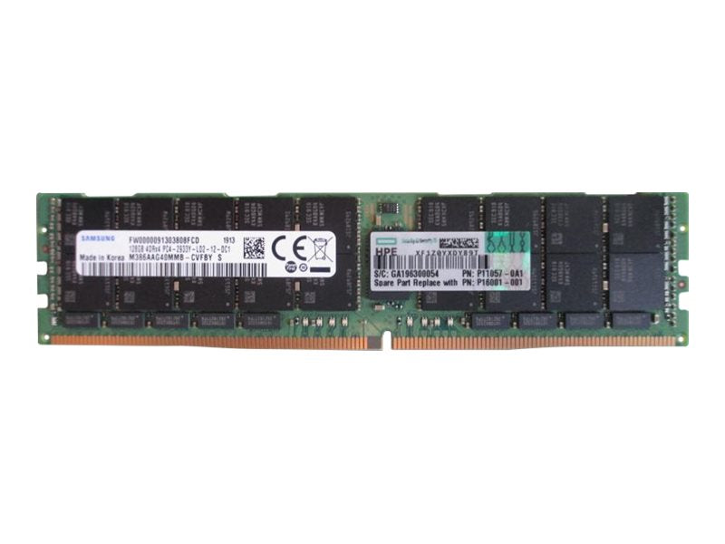 HPE - DDR4 - module - 128 GB - LRDIMM 288-pin - 2933 MHz / PC4-23400 - Load-Reduced