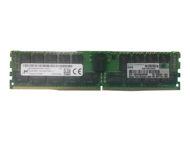 HPE - DDR4 - module - 32 GB - DIMM 288-pin - 2400 MHz / PC4-19200 - 1.2 V - registered - ECC