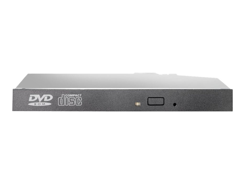 HPE - Disk drive - DVD-ROM - 8x - Serial ATA - internal - 5.25 Slim Line - jack black - for ProLiant DL380e Gen8