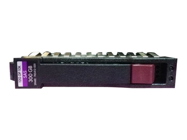 HPE Dual Port Enterprise - Hard drive - 300 GB - hot-swap - 2.5 SFF - SAS 12Gb/s - 10000 rpm - with HPE SmartDrive