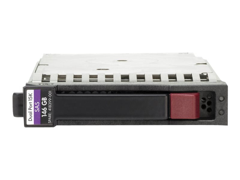 HPE Dual Port - Hard drive - 300 GB - internal - 2.5 SFF - SAS 6Gb/s - 10000 rpm - for Enterprise Virtual Array P6350 FC