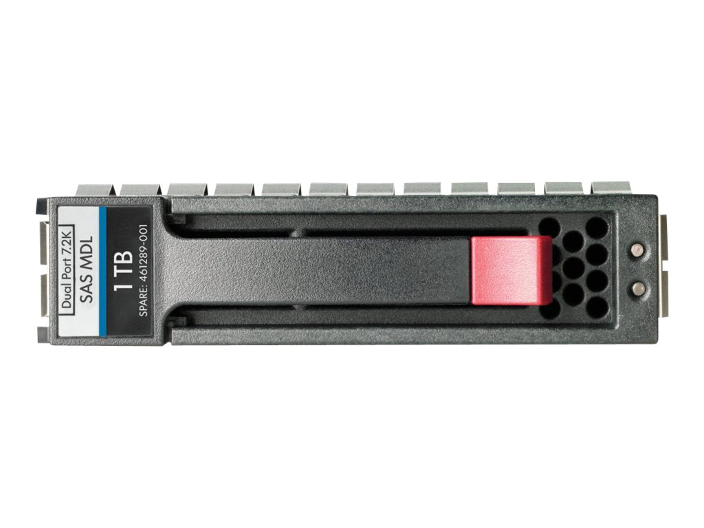 HPE Dual Port Midline - Hard drive - 1 TB - hot-swap - 3.5 - SAS - 7200 rpm"