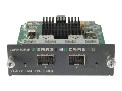 HPE - Expansion module - 1GbE - 1000Base-X - 2 ports - for HPE 4800, 5120, 5120 8G, 5500, A5120