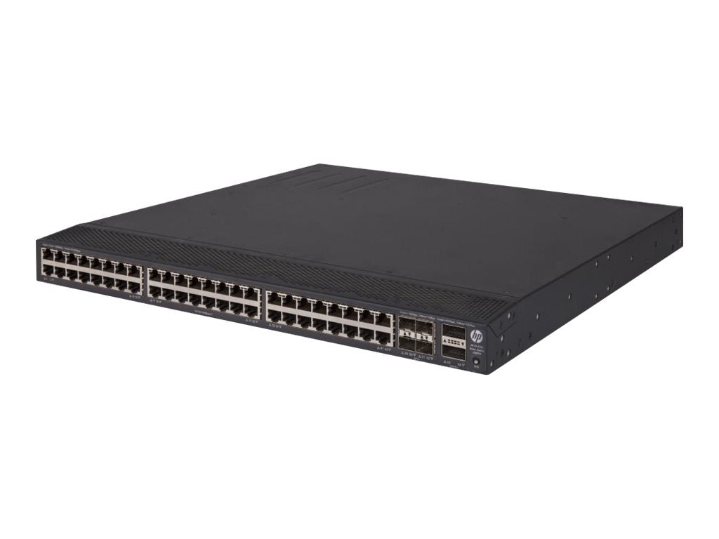 HPE FlexFabric 5700-48G-4XG-2QSFP+ TAA - Switch - L3 - managed - 48 x 10/100/1000 + 4 x 10 Gigabit Ethernet SFP+ / 1