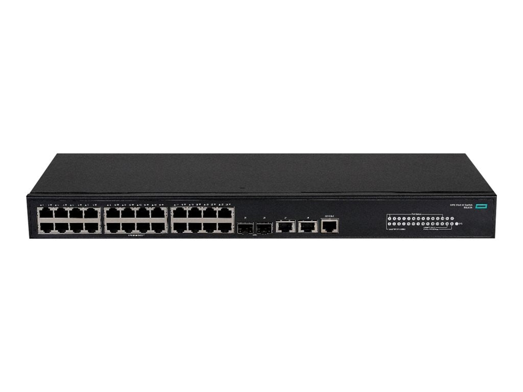 HPE FlexNetwork 5140 24G 2SFP+ 2XGT EI - Switch - L3 - smart - 24 x 10/100/1000 + 2 x 1 Gigabit / 10 Gigabit SFP+ + 2 x 10 Gigabit R8J41A#B2E