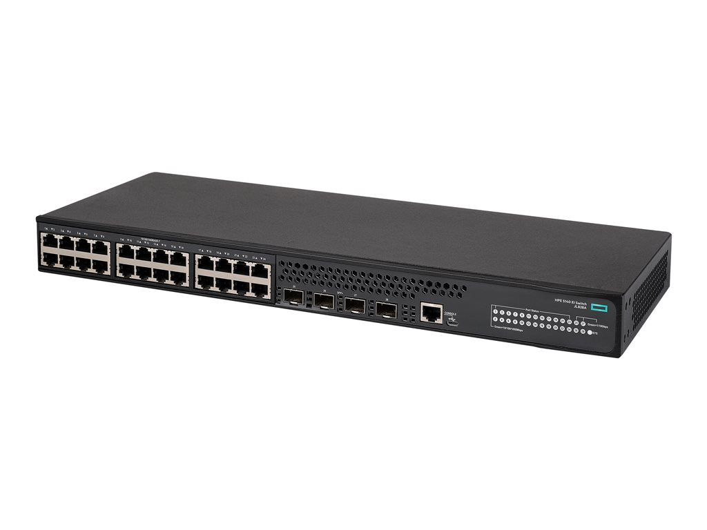 HPE FlexNetwork 5140 24G 4SFP+ EI - Switch - L3 - smart - 24 x 10/100/1000 + 4 x 10 Gigabit Ethernet / 1 Gigabit Ethernet SFP+ JL828A#B2E
