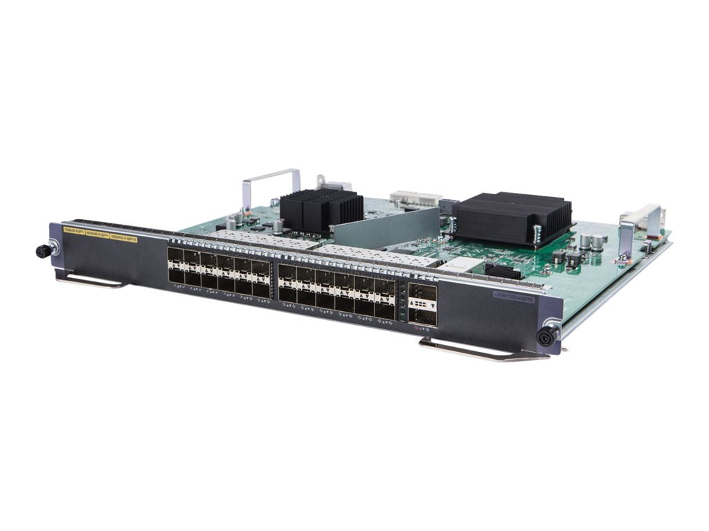 HPE FlexNetwork 7500X FD Module - Expansion module - 10 Gigabit SFP+ x 24 + 40 Gigabit QSFP+ x 2 + 100 Gigabit QSFP28 x 1 - for R8N56A