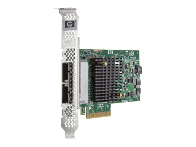 HPE H221 Host Bus Adapter - Storage controller - 8 Channel - SATA 3Gb/s / SAS 6Gb/s - low profile - PCIe 2.0 x8 - for