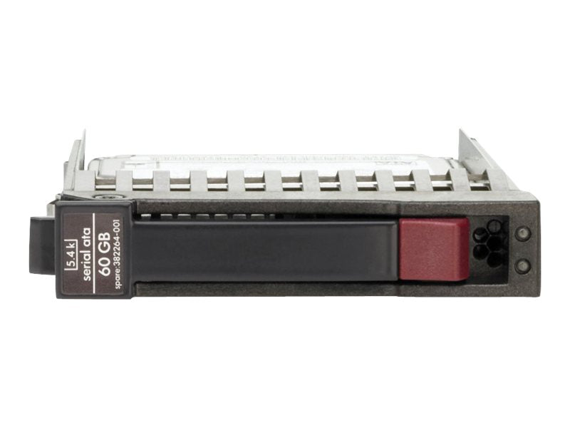 HPE - Hard drive - 60 GB - hot-swap - 2.5 - SATA 1.5Gb/s - 5400 rpm"