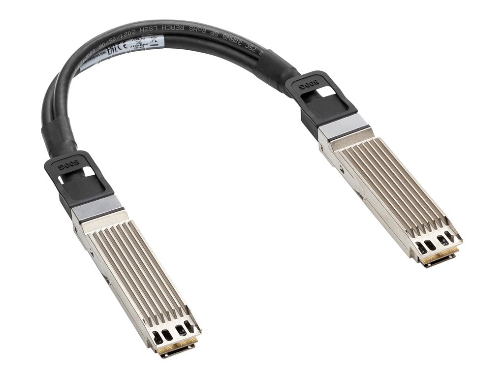 HPE InfiniBand NDR - Direct attach cable - OSFP to OSFP - 6.6 ft P45696-B24