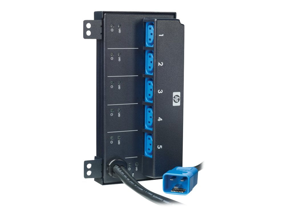 HPE Intelligent Extension Bar G2 - Power distribution unit expansion module (rack-mountable) - output connectors: 5