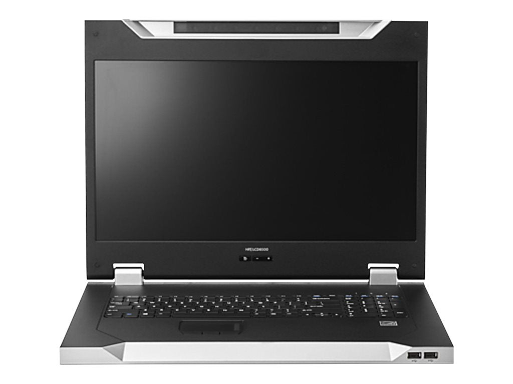 HPE LCD8500 - KVM console - USB - 18.51 - rack-mountable - 1600 x 1200 @ 60 Hz - 187 cd/mï¿½ - 700:1 - 16 ms - silver - 1U - AF632A