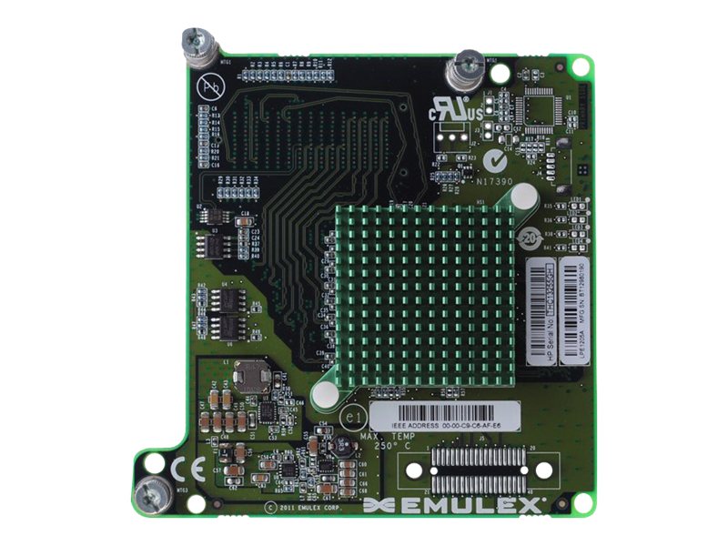 HPE LPe1205A - Host bus adapter - PCIe 2.0 x4 / PCIe x8 - 8Gb Fibre Channel x 2 - for Modular Smart Array 1040, 2040,