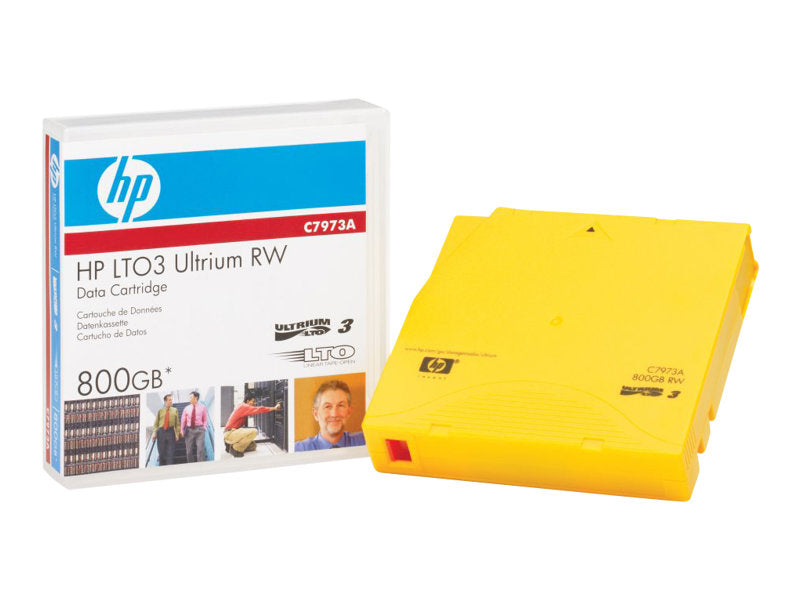HPE - LTO Ultrium 3 - 400 GB / 800 GB - write-on labels - gold - for LTO-4 Ultrium; LTO-5 Ultrium; StorageWorks SAS