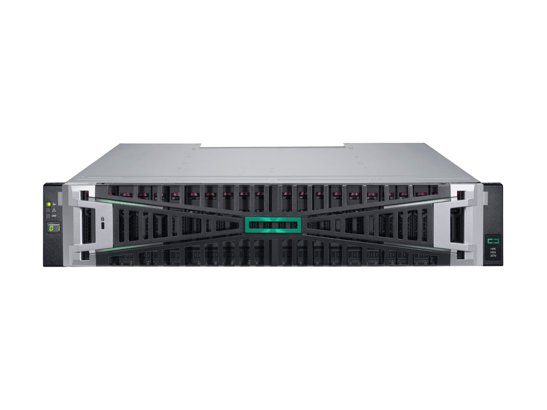 HPE MSA 2070 2U Storage Enclosure with Gigabit Ethernet – Reliable for Growing Businesses