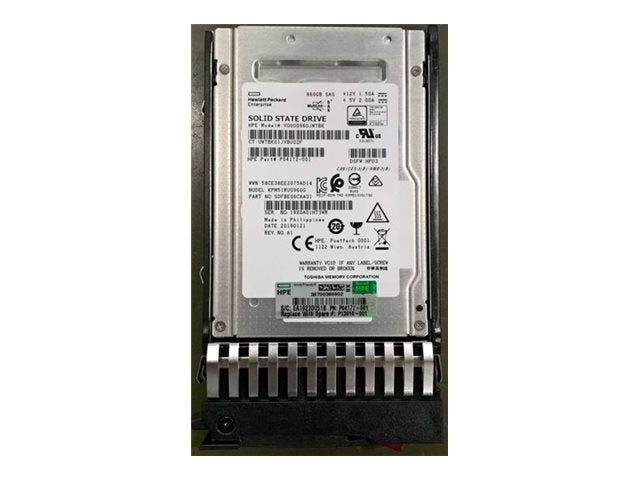 HPE MSA - Hard drive - Read Intensive - 960 GB - 2.5 SFF - SAS"