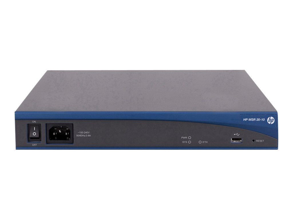 HPE MSR20-10 - Router 4-port switch -