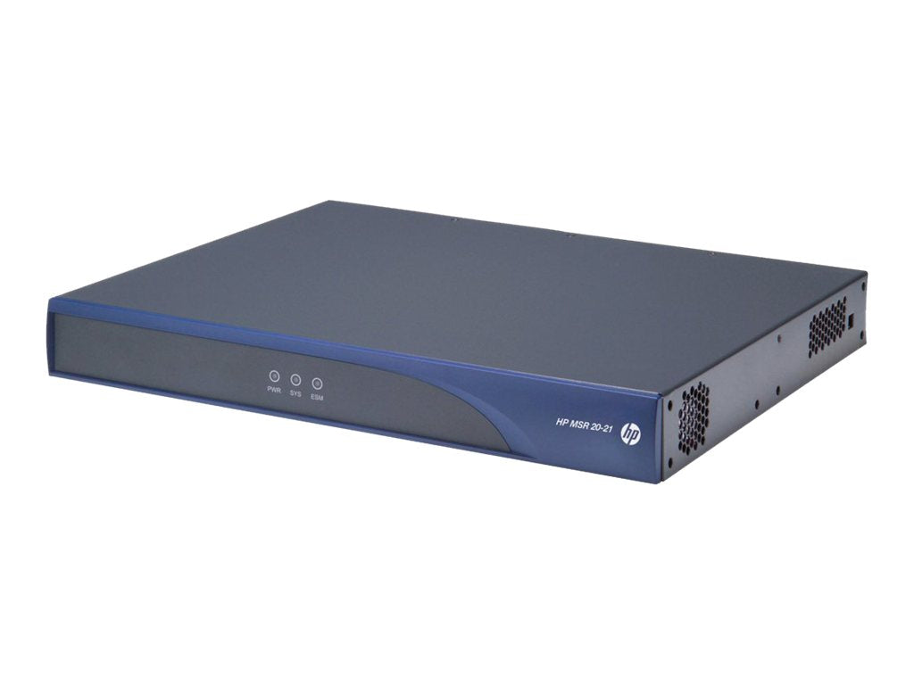 HPE MSR20-21 - - router - 8-port switch - WAN ports: 2