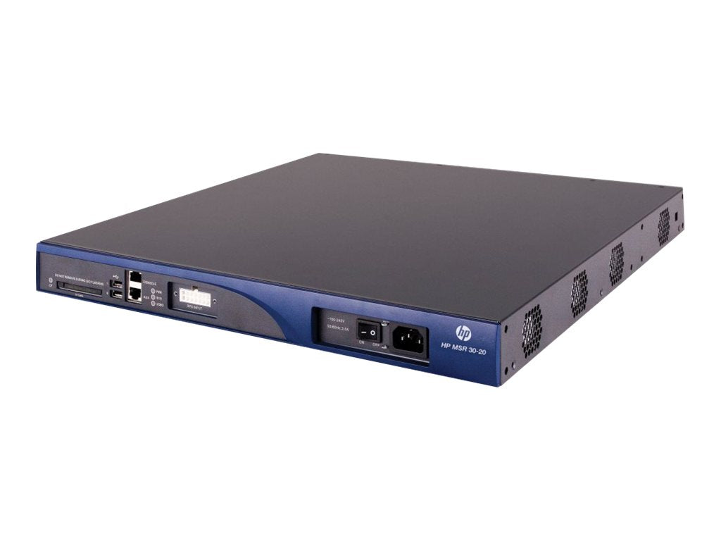 HPE MSR30-20 - - router - - 1GbE - rack-mountable - TAA Compliant