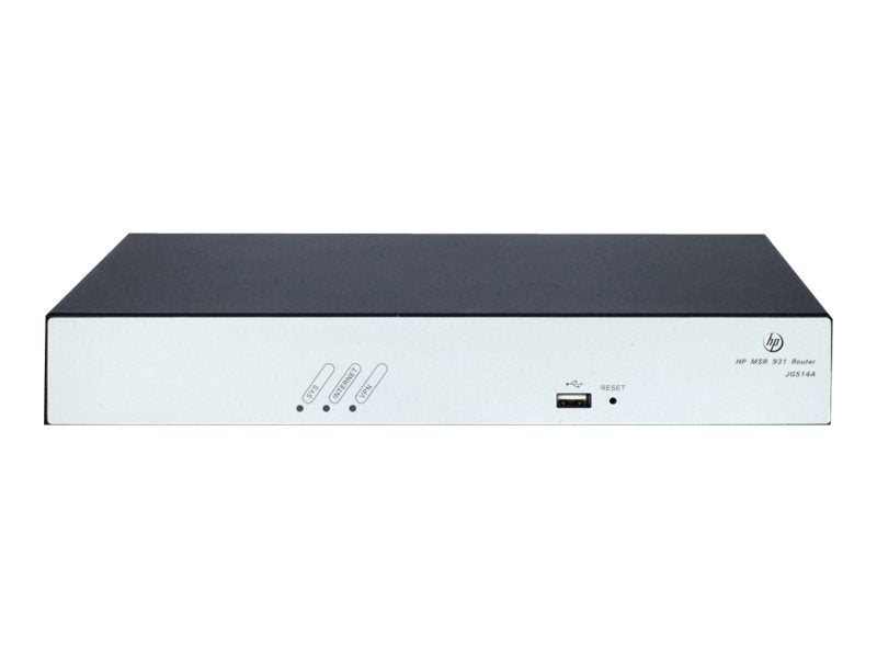 HPE MSR931 Router - - router - 4-port switch - 1GbE