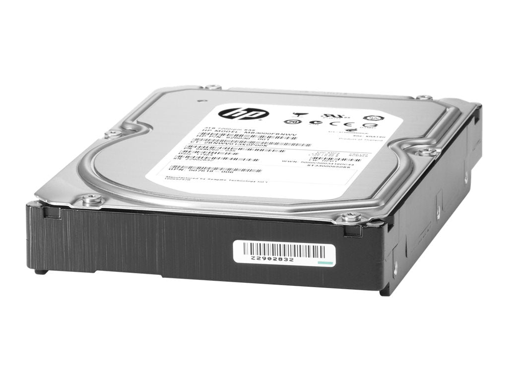 HPE Midline - Hard drive - 2 TB - internal - 3.5 LFF - SATA 6Gb/s - 7200 rpm"