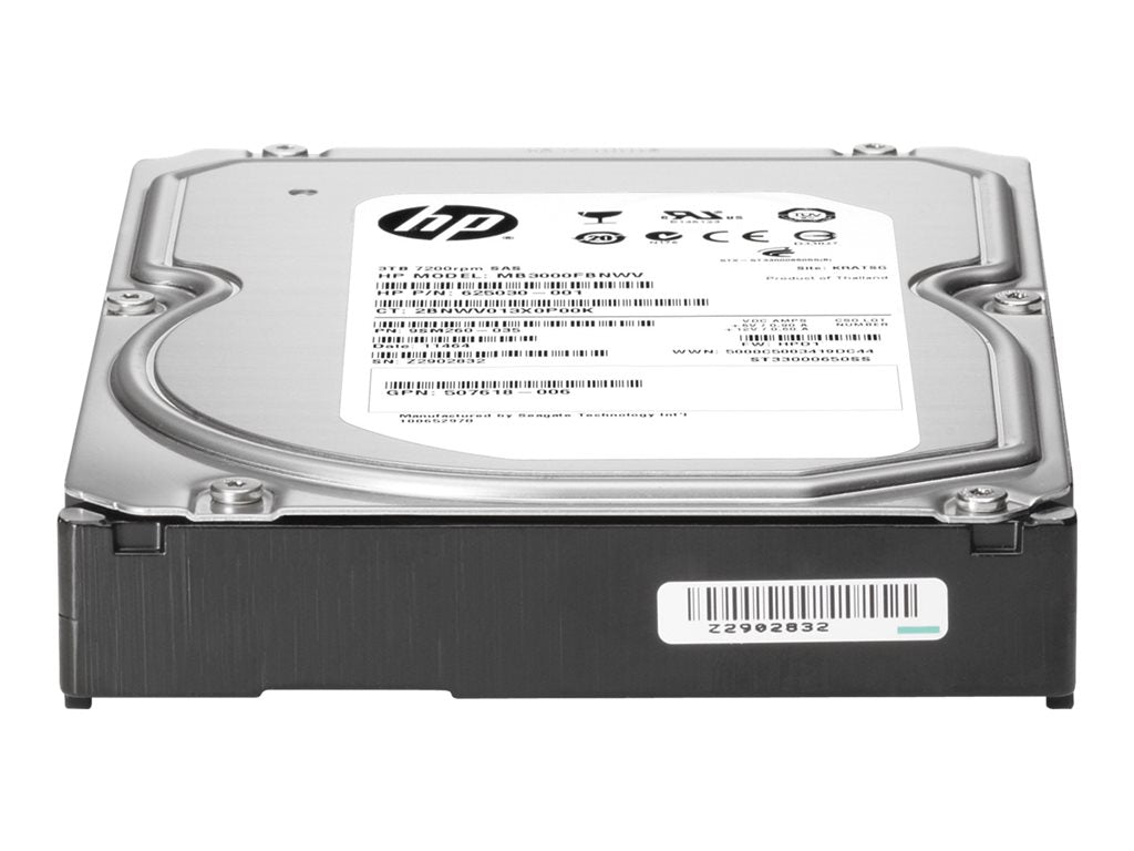 HPE Midline - Hard drive - 4 TB - hot-swap - 3.5 LFF Low Profile - SATA 6Gb/s - 7200 rpm"
