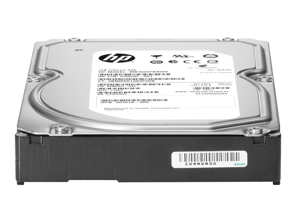 HPE Midline - Hard drive - 6 TB - hot-swap - 3.5 LFF Low Profile - SATA 6Gb/s - 7200 rpm"