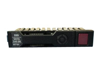 HPE Mixed Use-3 - SSD - 240 GB - hot-swap - 2.5 SFF - SATA 6Gb/s - with HPE Smart Carrier"