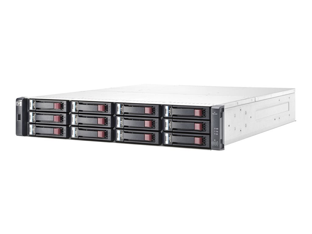 HPE Modular Smart Array 2040 SAN Dual Controller LFF Storage - Hard drive array - 12 bays (SAS-2) - 8Gb Fibre Channel,