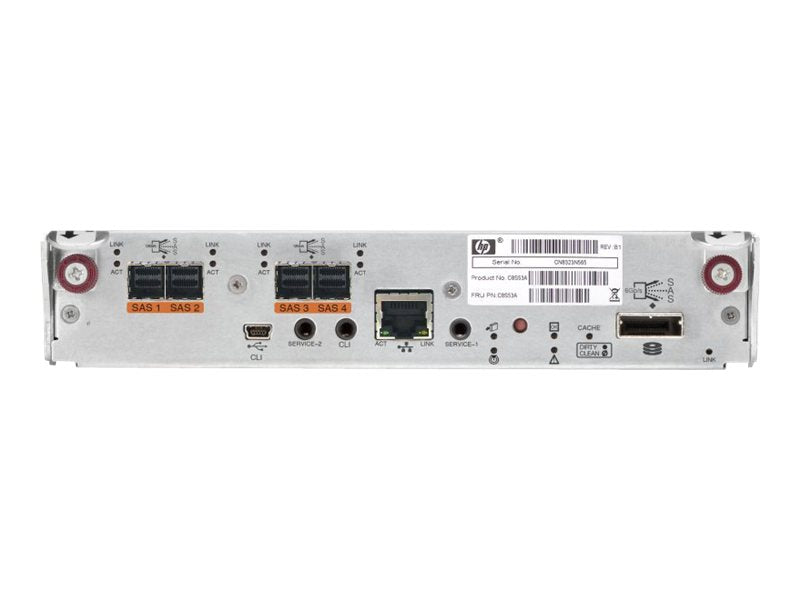 HPE Modular Smart Array 2040 SAS Controller - Storage controller (RAID) - SAS 6Gb/s - RAID RAID 0, 1, 3, 5, 6, 10, 50 -