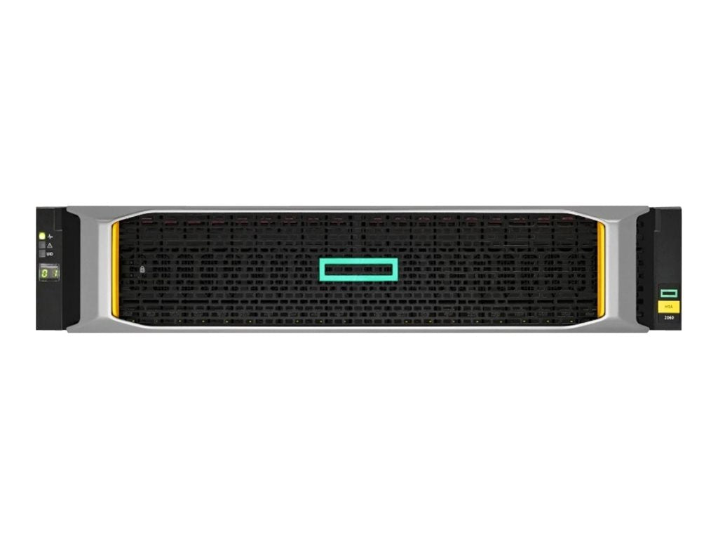 HPE Modular Smart Array 2062 16Gb Fibre Channel SFF Storage - Hard drive array - 3.84 TB - 24 bays (SAS-3) - SSD 1.92 TB
