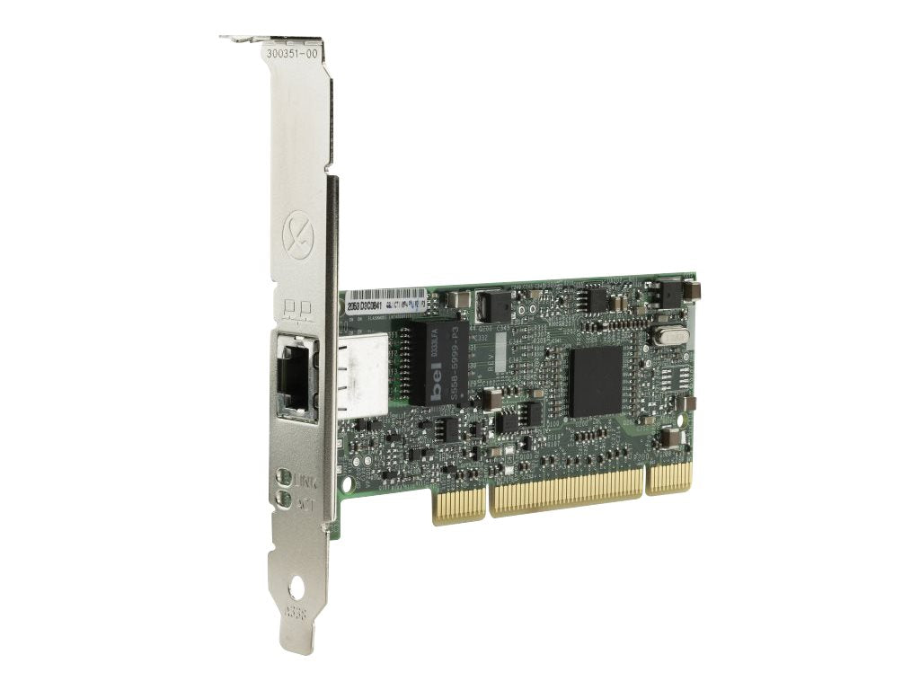 HPE NC1020 - Network adapter - PCI - Gigabit Ethernet - for ProLiant DL360 G5, DL380 G5, ML150 G3, ML310 G3, ML350 G4p,