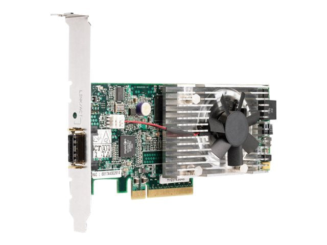 HPE NC510C - Network adapter - PCIe x8 low profile - 10GBase-SR - for ProLiant DL160 G5, DL165 G5, DL180 G5, DL185 G5,