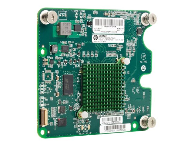 HPE NC552m - Network adapter - PCIe 2.0 x8 - 10GbE - 10GBase-KX4 - 2 ports - for Integrity BL860c i2, BL860c i4, BL890c