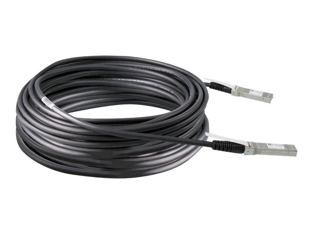 HPE - Network cable - SFP+ - 16.4 ft - remarketed - for Enterprise Virtual Array P6350; ProLiant DL360e Gen8, DL980 G7 AP785AR
