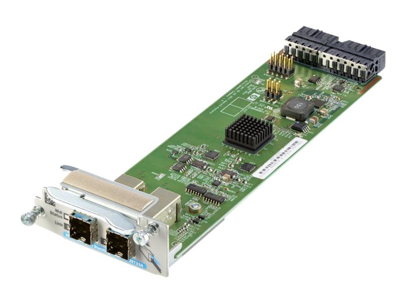 HPE - Network stacking module - stacking - 2 ports - for HPE Aruba 2920-24G, 2920-24G-PoE+, 2920-48G, 2920-48G-PoE+