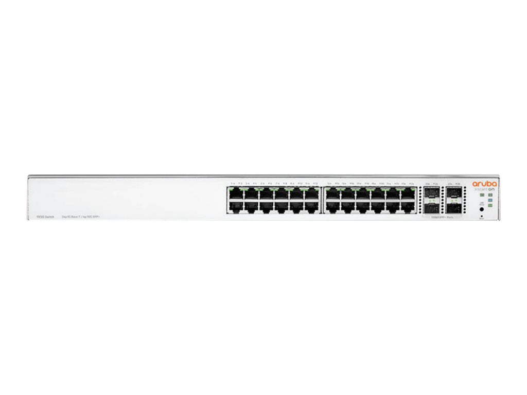 HPE Networking Instant On 1930 24G 4SFP/SFP+ Switch - Switch - L3 - managed - 24 x 10/100/1000 + 4 x 1 Gigabit / 10