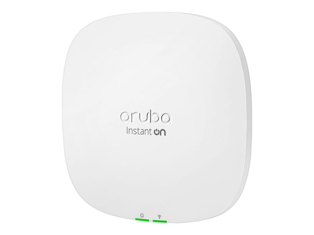 HPE Networking Instant On AP25 (EU) - Wireless access point - Wi-Fi 6 - Bluetooth - 2.4 GHz, 5 GHz - cloud-managed - wall / ceiling R9B33A