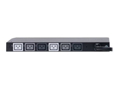 HPE PDU - Power distribution unit - input: Hubbell CS8365C - output connectors: 6 (IEC 60320 C19) - for ProLiant DL120