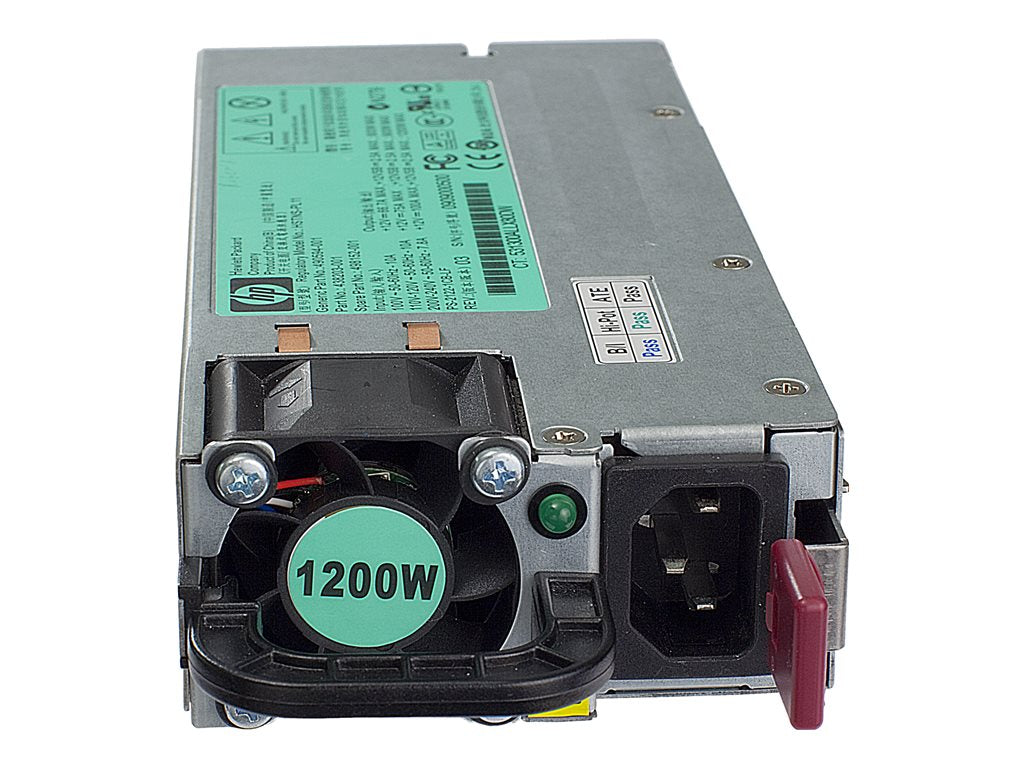 HPE - Power supply - hot-plug / redundant (plug-in module) - 80 PLUS Silver - AC 100-240 V - 1200 Watt - 1406 VA